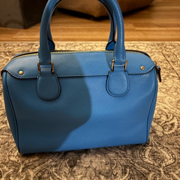 Coach Blue Leather Satchel in Electric Blue - Picture 4 of 6